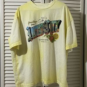 Honor The Gift Greetings T-Shirt - Electric White XL